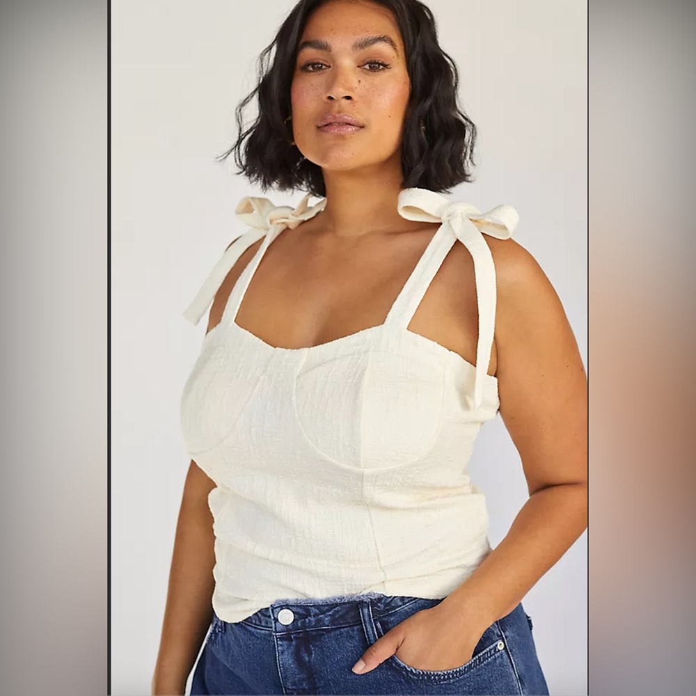 Maeve Anthropologie Tie Tank